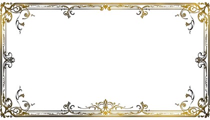 Decorative vintage frames borders backgrounds
