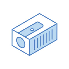 Fototapeta premium Sharpener vector icon