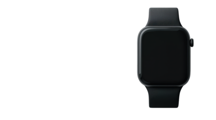 Black smart watch, a stylish timepiece for modern tech enthusiasts
