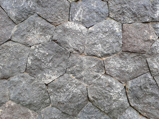 Stone wall texture. Old castle wall texture background. Stone wall as background or texture. Part of a stone wall, for background or texture