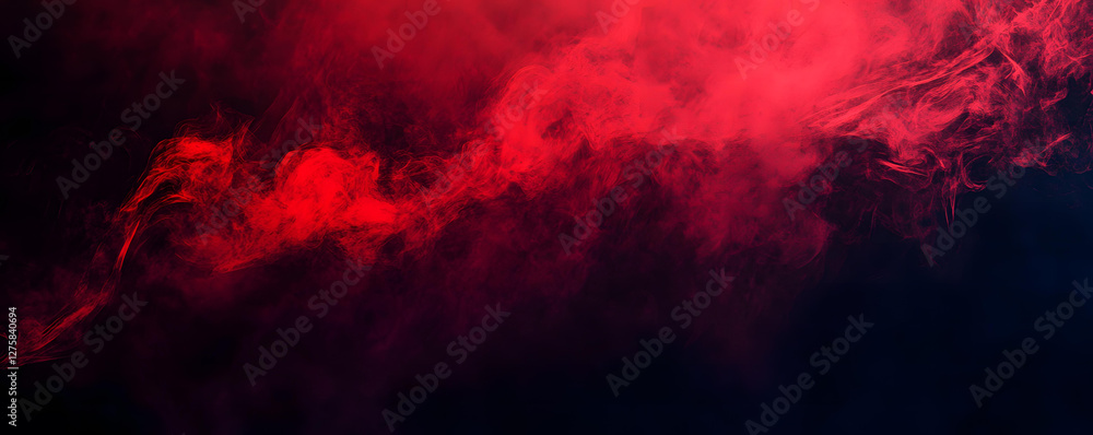 Poster abstract red and black smoke texture background image for design projects