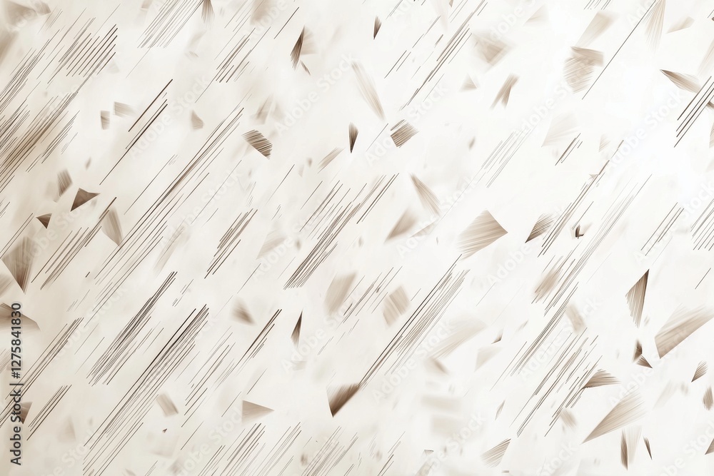 Poster abstract geometrical background with diagonal lines and triangular shapes creating an interesting dy