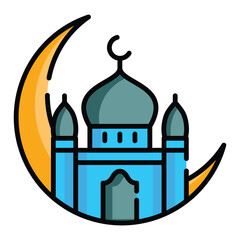 Islam , Islamic , Ramadan , Arabian , Religions Line Icons