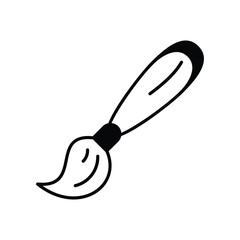 Paintbrush vector icon