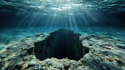 Exploring the Majestic Depths of the Deep Blue Ocean, Discovering Underwater Wonders and Unique Marine Life