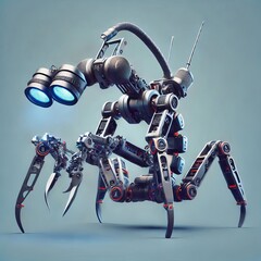 Mantis Precision Manipulation Bot Robot with specialized arms fo