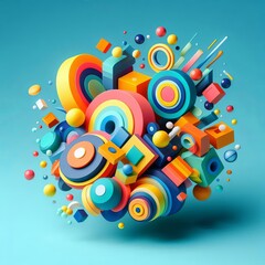 Obraz premium Shape Transitions