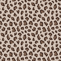 Leopard pattern in coffee tones. Trendy footage.