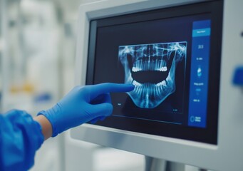 Dental X-Ray Analysis on Modern Screen