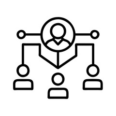 collateral icon, collateral line art - simple line art of collateral, perfect for collateral logos and icons