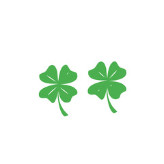 st patrick green leaf design