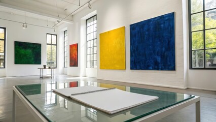 Modern Art Studio