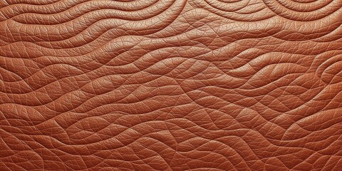 Fototapeta premium Flowing Patterns on Distressed Leather: Abstract Organic Shapes