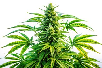 Hemp Plant in Nature