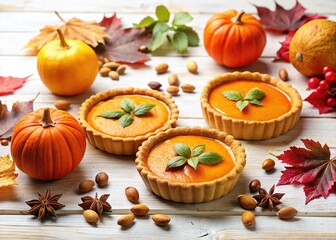 Homemade Pumpkin Tarts