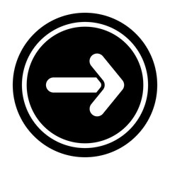 Swipe Vector Glyph Icon Design