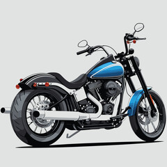 Fototapeta premium motorbike vector for graphic design