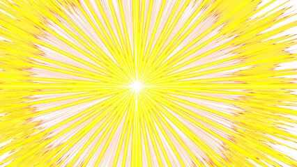 Obraz premium Dynamic Yellow Radiating Lines Background Image