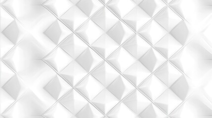 Abstract White Geometric Pattern: A Seamless Texture of Interlocking Triangles and Squares
