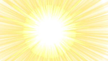 Obraz premium Radiant Burst of Light Radiating from Center