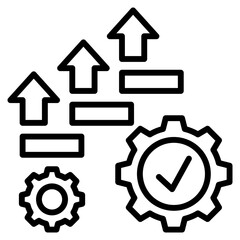 improvement single icon