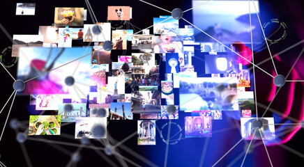 streaming data picture video material