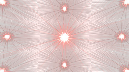 Obraz premium Abstract burst of radiating light, in a rich brown background.