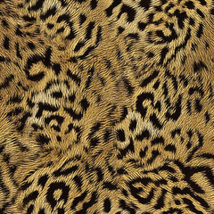 Print-ready pattern consisting of real animal textures