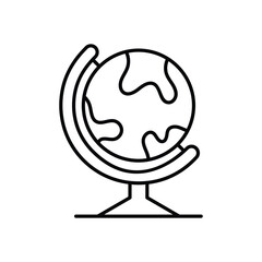 Globe vector icon