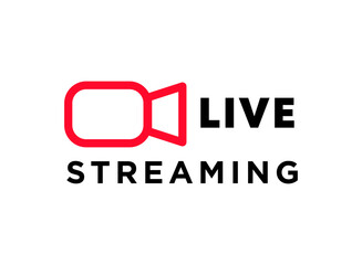 Illustration of an Live Streaming Logo