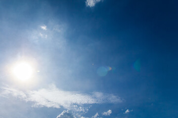 Nature Blue Sky and Cloud