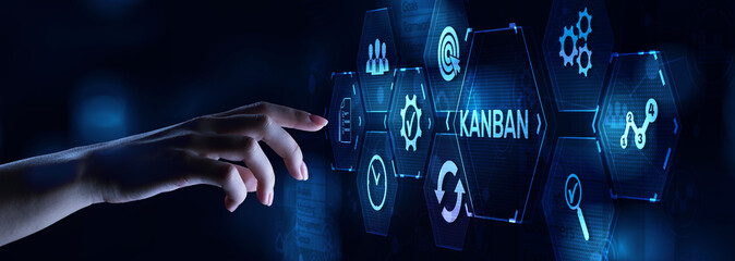 Kanban agile project management workflow business process optimisation.