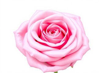Fototapeta premium Pink Rose Head Close Up, Romantic Valentine Gift or Wedding Theme Background