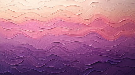 Obraz premium Abstract Purple and Pink Waves: A Textured Masterpiece