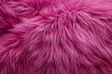 Fototapeta premium Pinkes, flauschiges Fell 