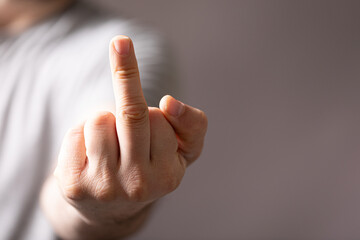 A detailed image of a hand making a gesture. Perfect for illustrating communication.