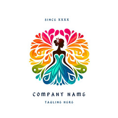 New Dress Logo for startup and Boutique