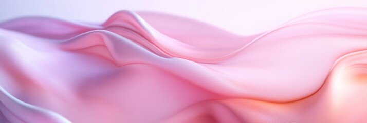 Obraz premium Soft and Luxurious Smooth Wave Background for Elegant Design