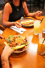 young man eating pizza