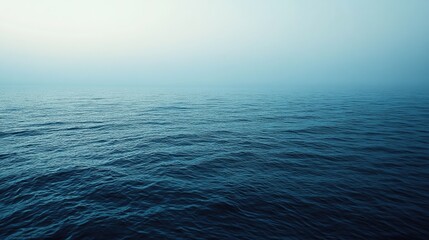 Obraz premium A gradient of ocean-inspired hues, from light aquamarine to deep navy blue, evoking the calmness of the sea.