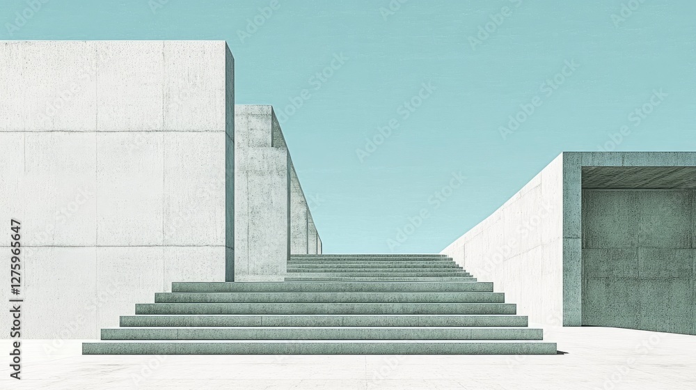 Poster a minimalist design featuring simple lines and angles, symbolizing the theme of modernity and simpli