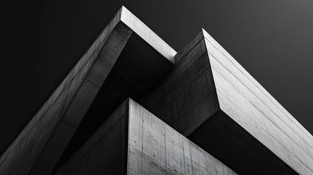 A minimalist design featuring simple lines and angles, symbolizing the theme of modernity and simplicity.