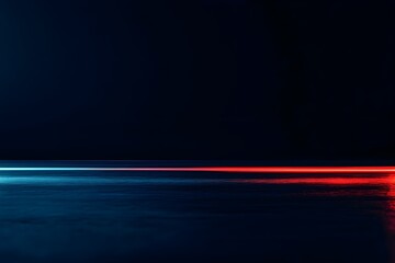 Pitch black background with a minimal light