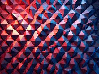 abstract geometric background, 3d render 