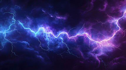 A dark blue and purple lightning background with a pattern of small electric sparks on it
