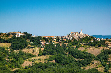 Obraz premium Abruzzo Alto Vastese Trigno