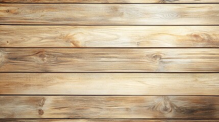 Fototapeta premium Light Brown Wooden Planks Texture Background