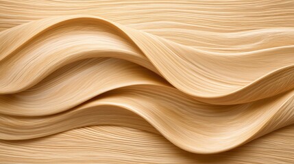 Abstract wavy beige texture.  Possible use Background image for beauty products