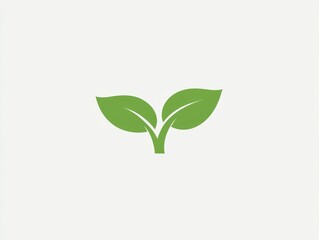 This logo features a vibrant green sprout, symbolizing growth, renewal, and potential. It embodies the concepts of healthy eating and eco-friendliness, marking a fresh start