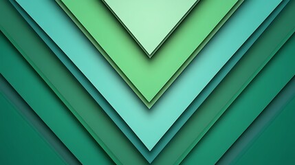 Obraz premium Green abstract chevron design background